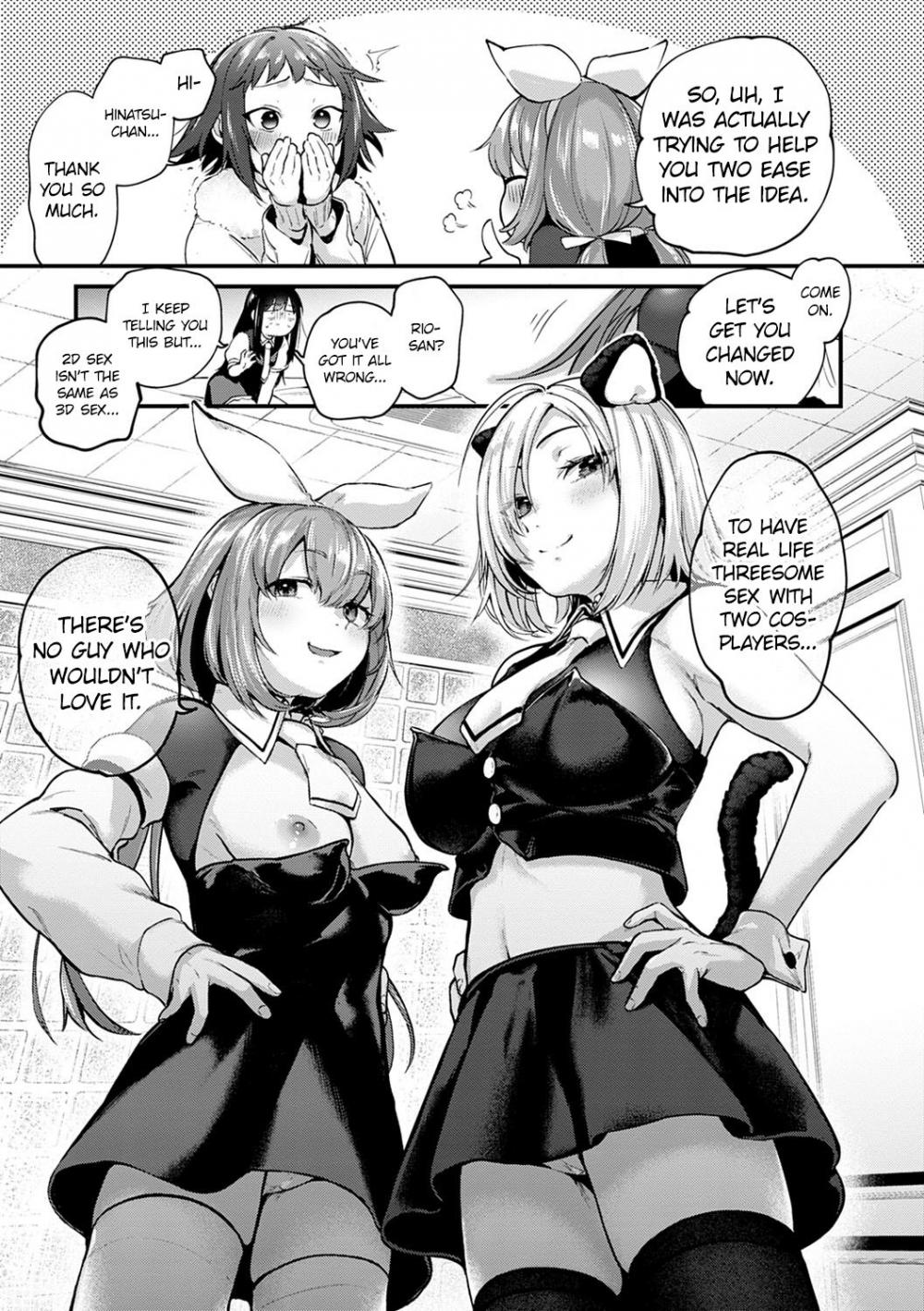 Hentai Manga Comic-Doujin Sakka wa Cosplay Ecchi no Yume o Miru ka?-Chapter 3-15